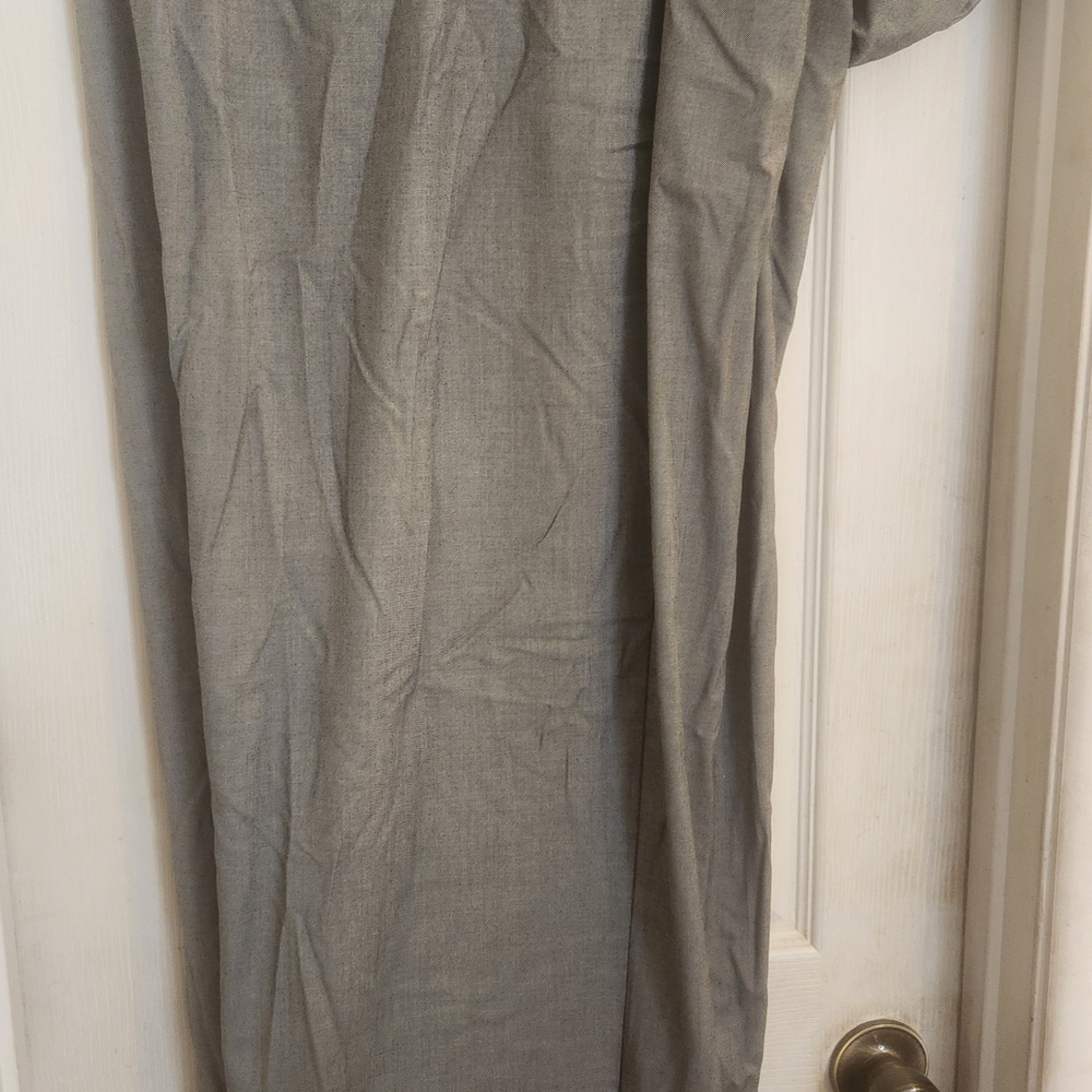 Lane Bryant Black and Gray Dress